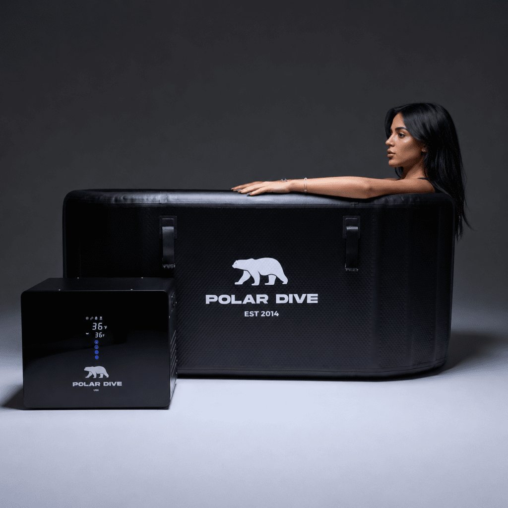 lady in a polar dive max unit